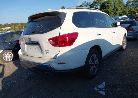2019 Nissan Pathfinder Sv z USA, uszkodzony, nr VIN 5N1DR2MM0KC639590